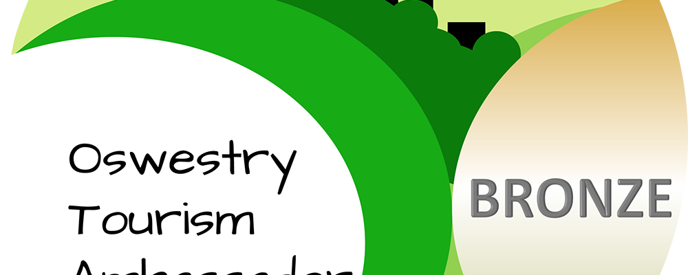 Bronze Oswestry Tourism Ambassador Badge