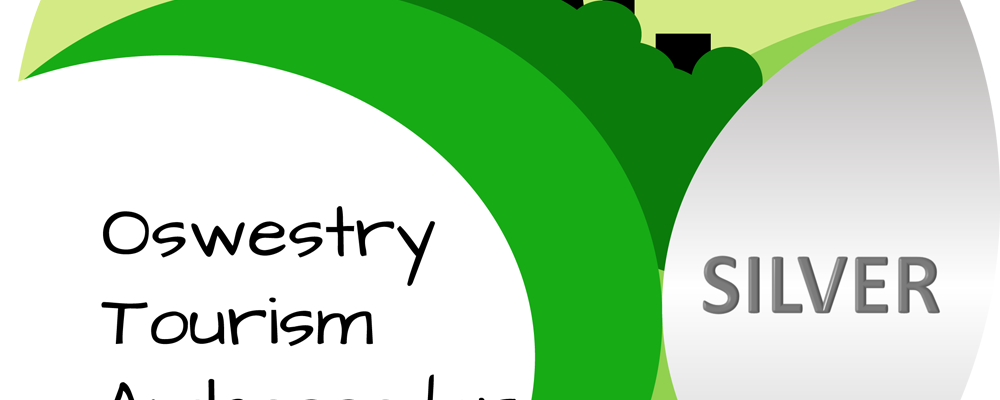 Silver Oswestry Tourism Ambassador Badge